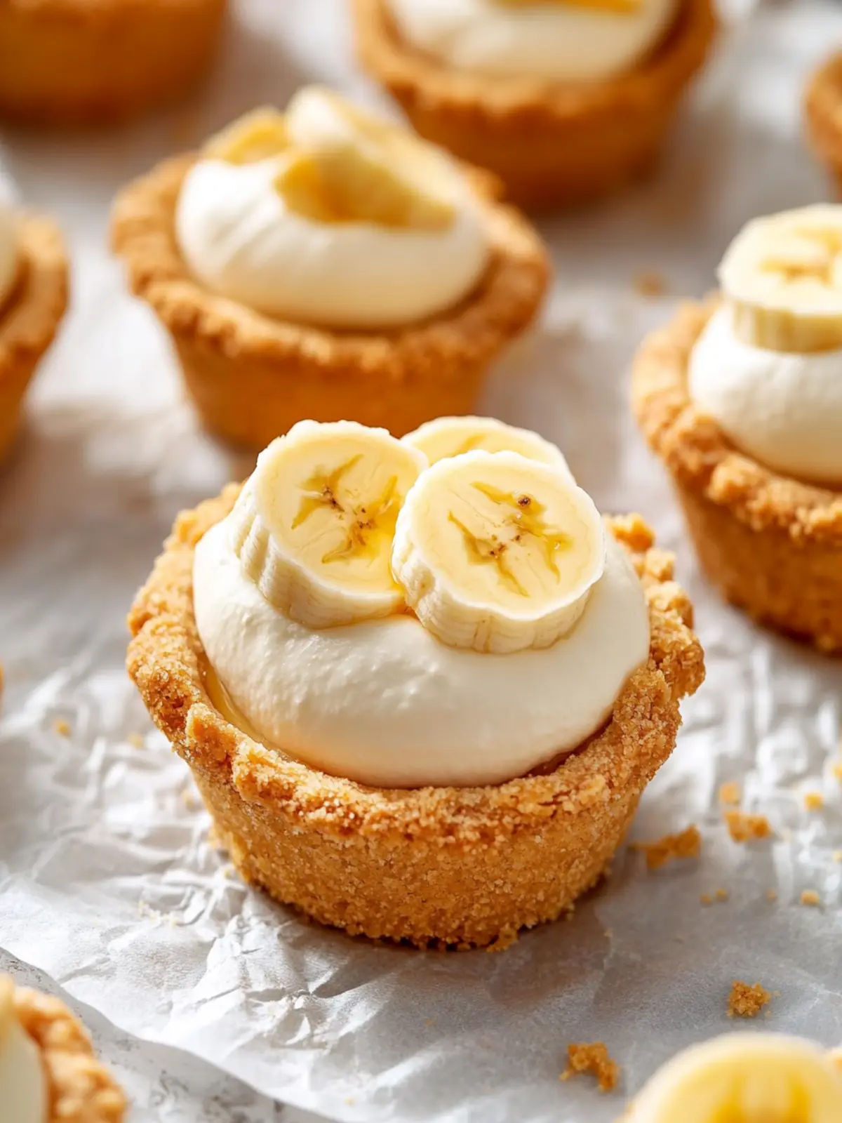 Mother's Day Mini Banana Cream Pie