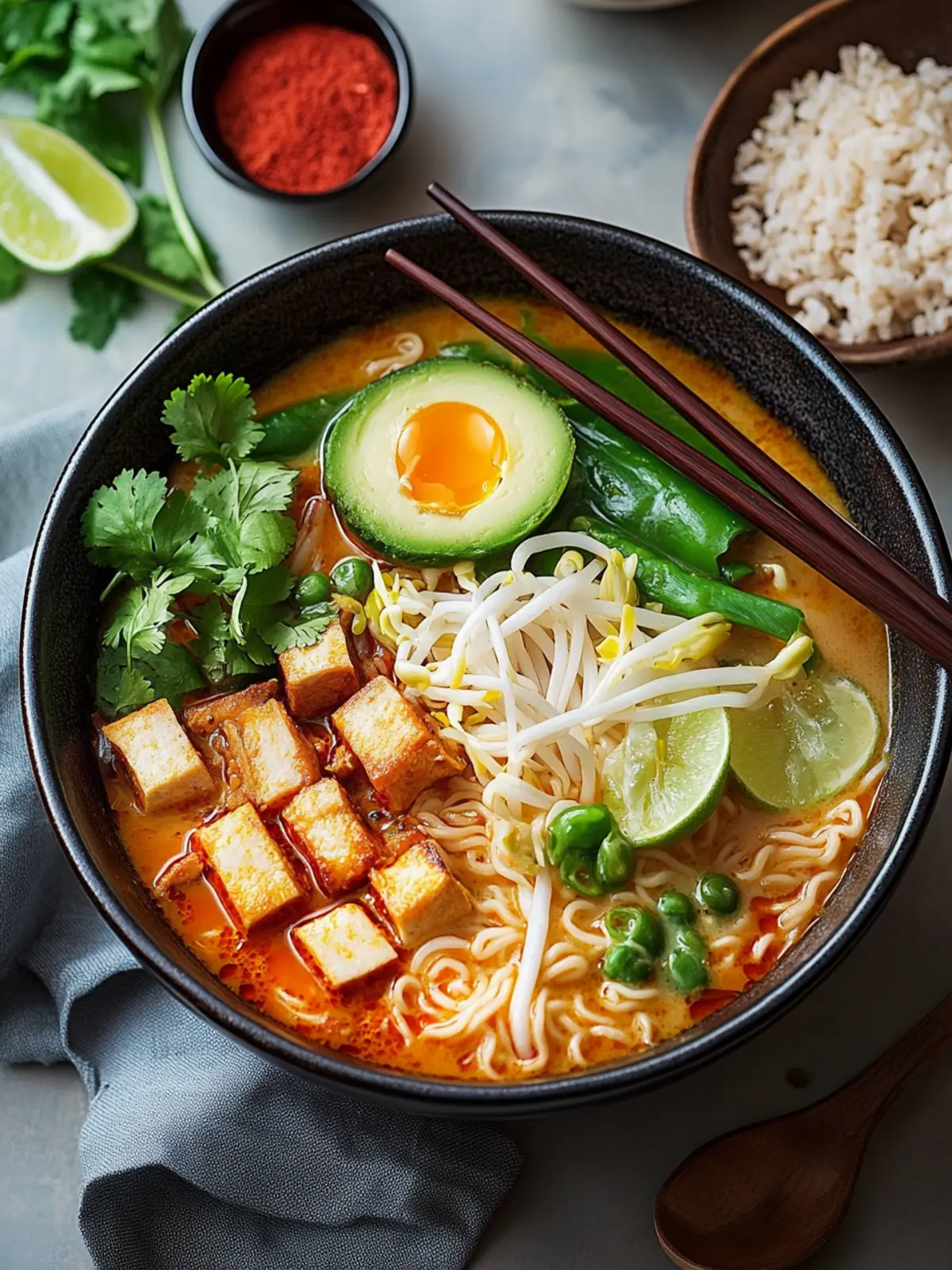 Cinco de Mayo Red Curry Ramen