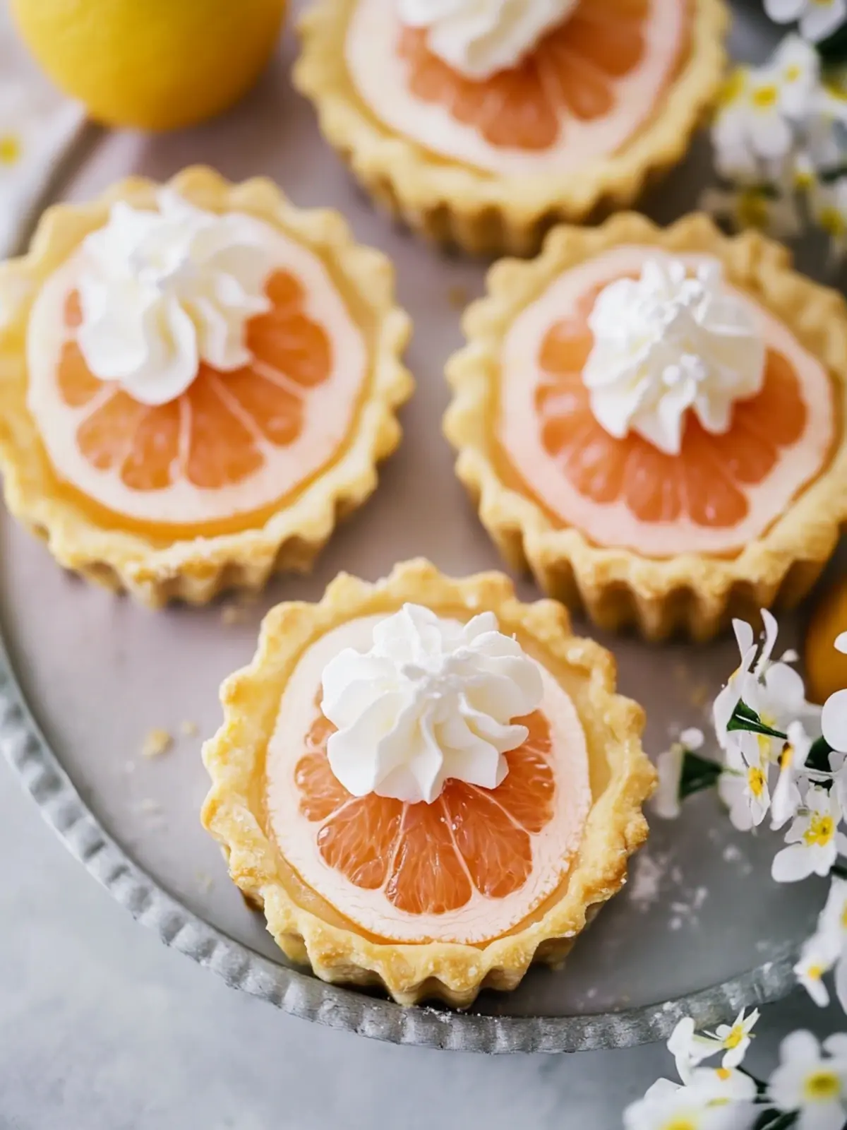 Mother's Day Grapefruit Tartlet