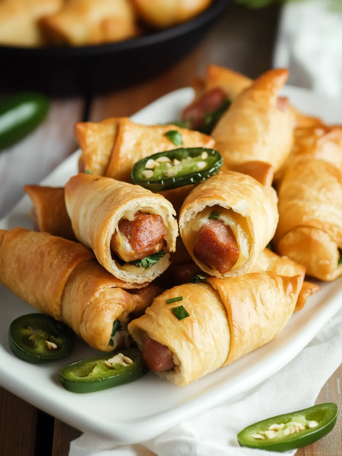 Cinco de Mayo Jalapeno Pigs in a Blanket