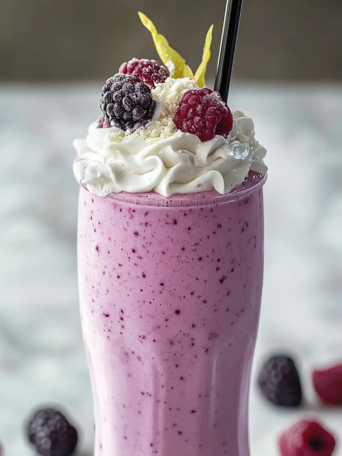 Creamy Mother's Day Oregon Blackberry Milkshake Delight 3 Mother's Day Oregon Blackberry Milkshake