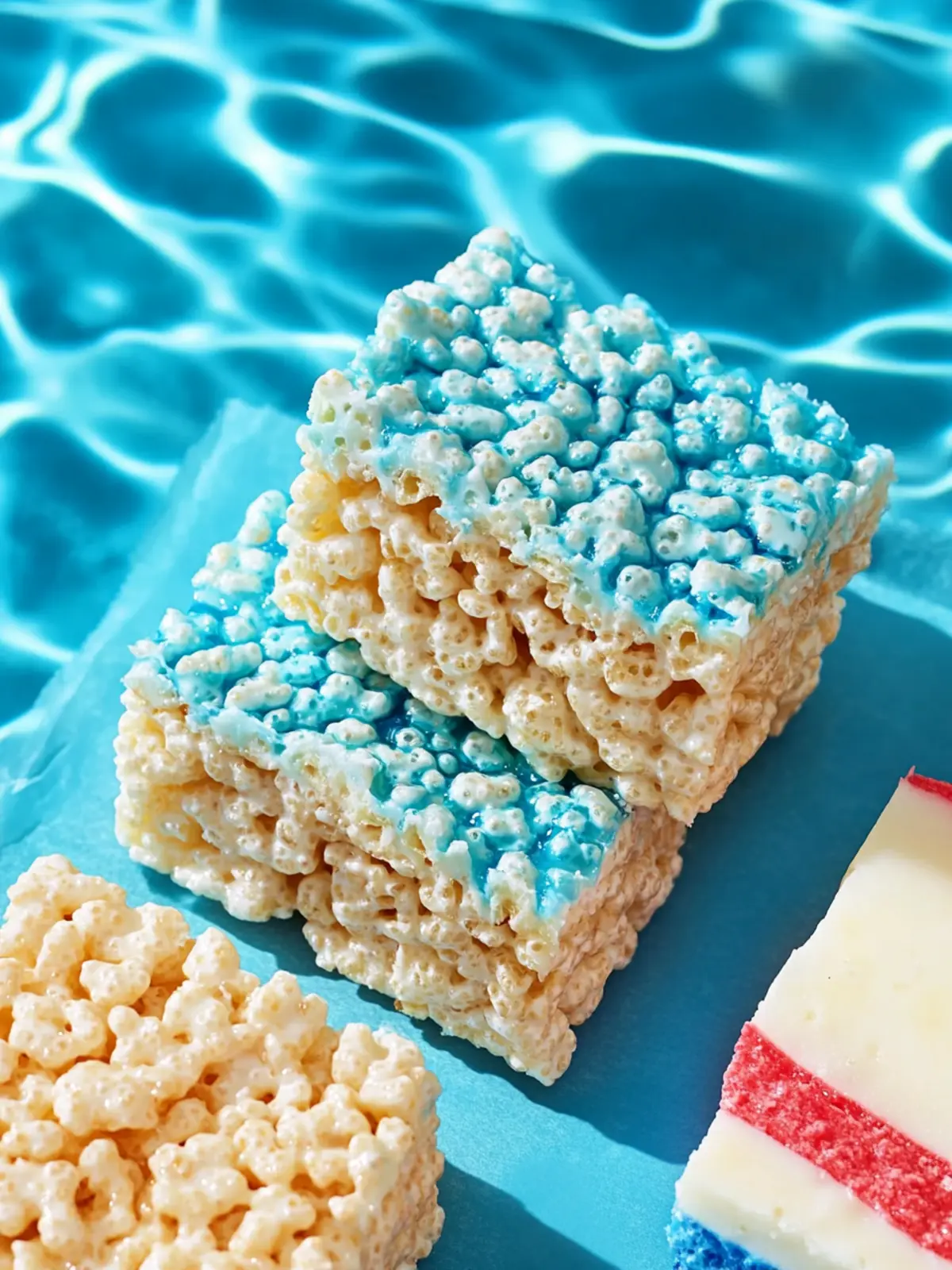 Memorial Day Rice Krispies Treats