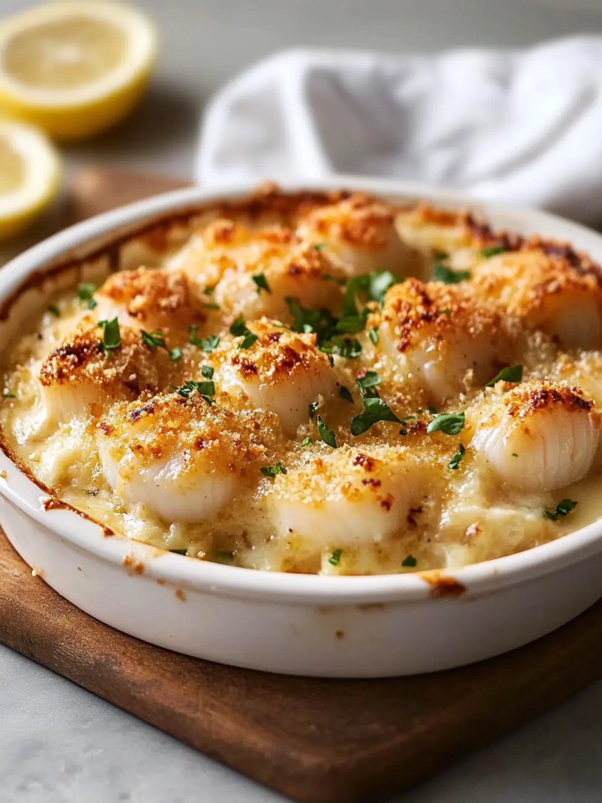 Ina Garten Scallop Gratin Recipe You’ll Crave Again and Again 2 Ina Garten Scallop Gratin Recipe