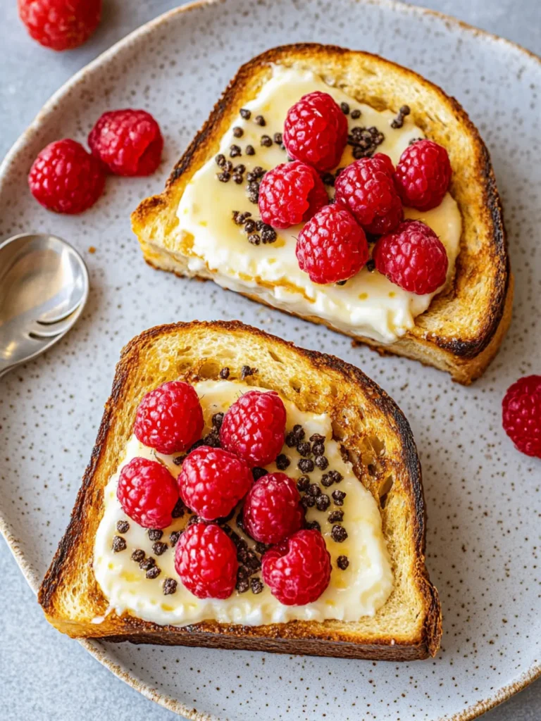 Custard Yogurt Toast (Viral Tiktok Recipe)