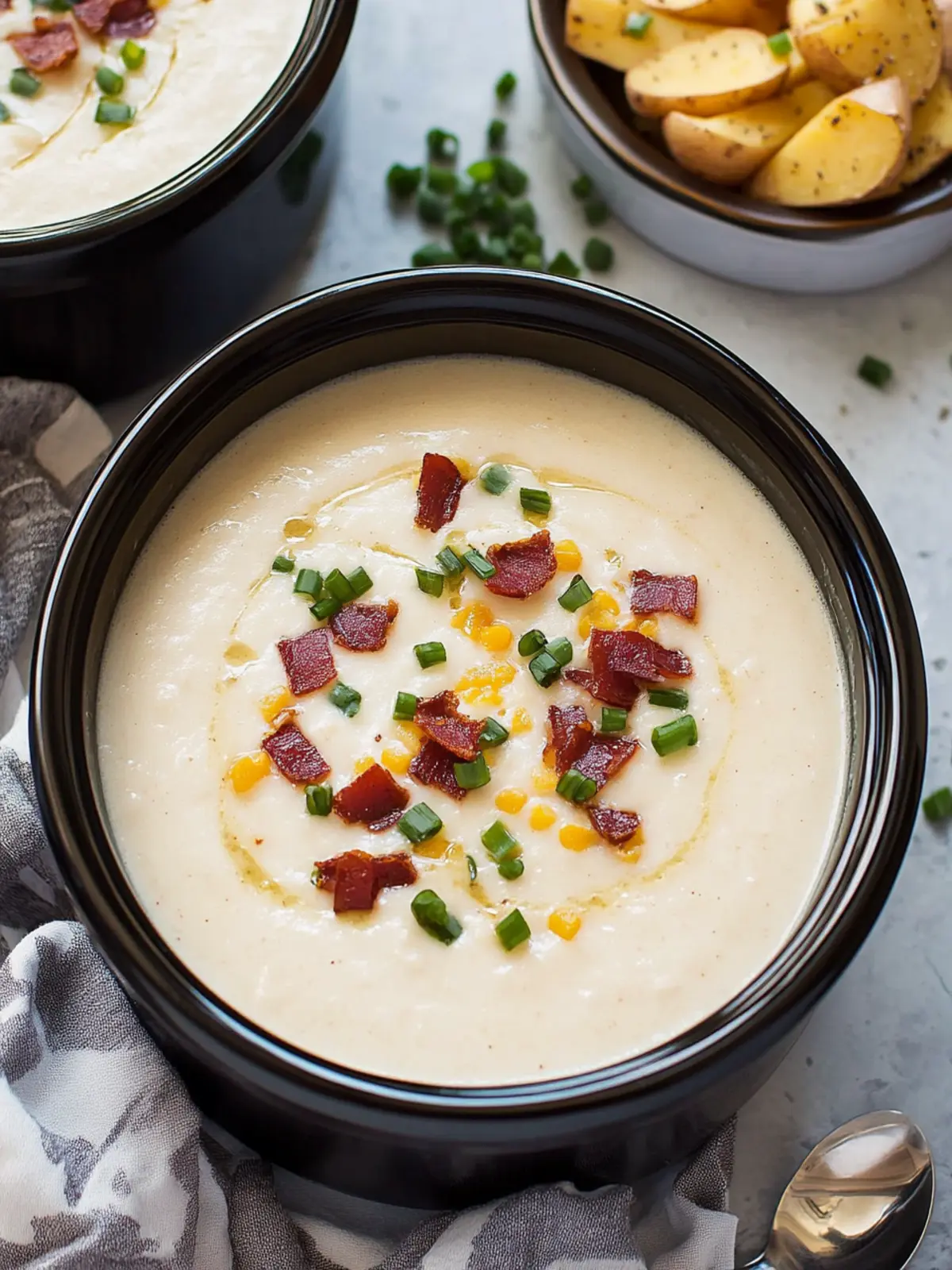 Crockpot Baked Potato Soup