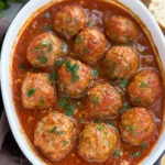 Savory Baked Italian Meatballs: A Homemade Delight 3 Baked Italian Meatballs