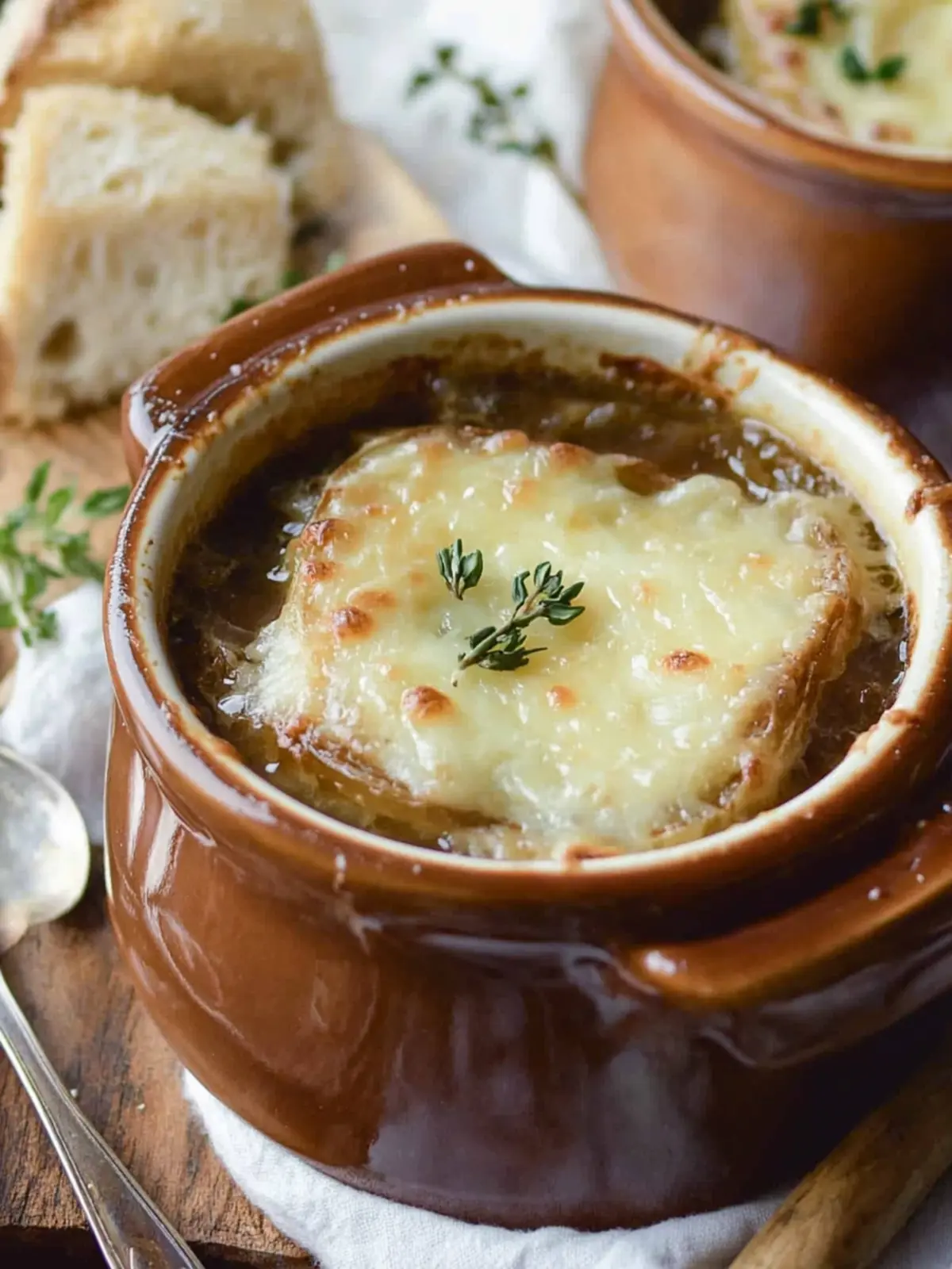 Bistro French Onion Soup with Gruyère