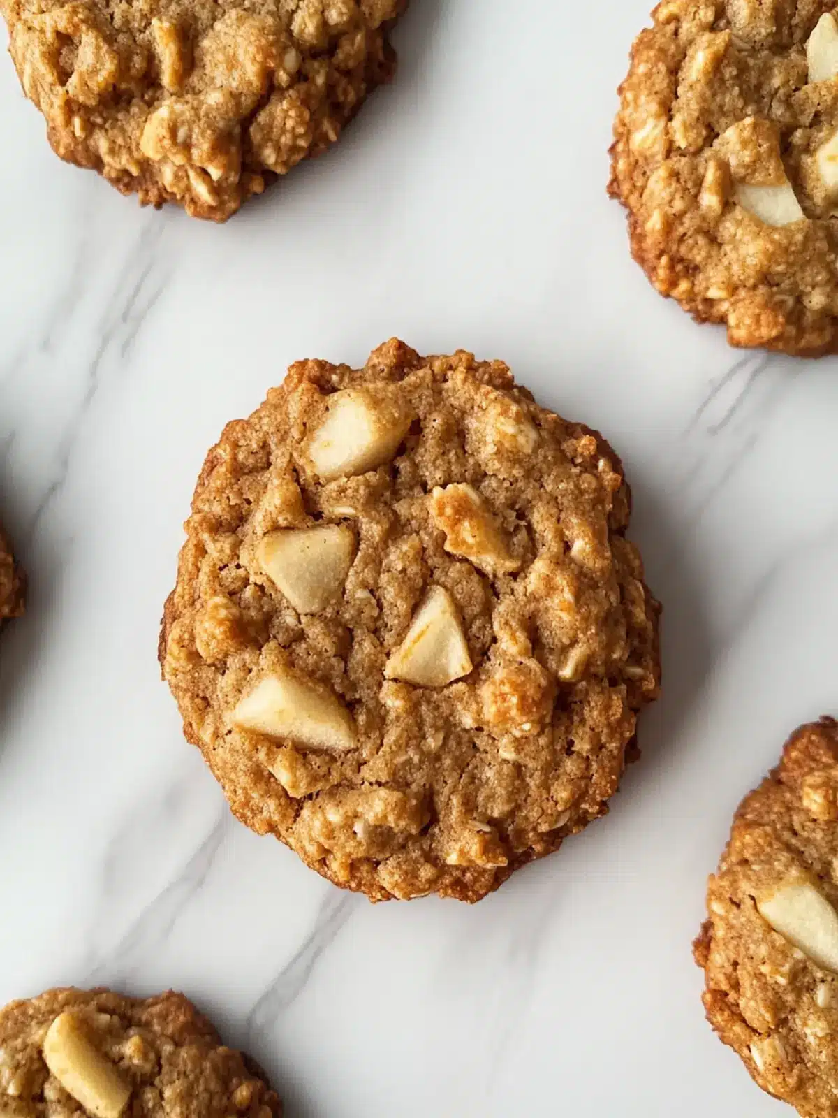 Peanut Butter Apple Cookies