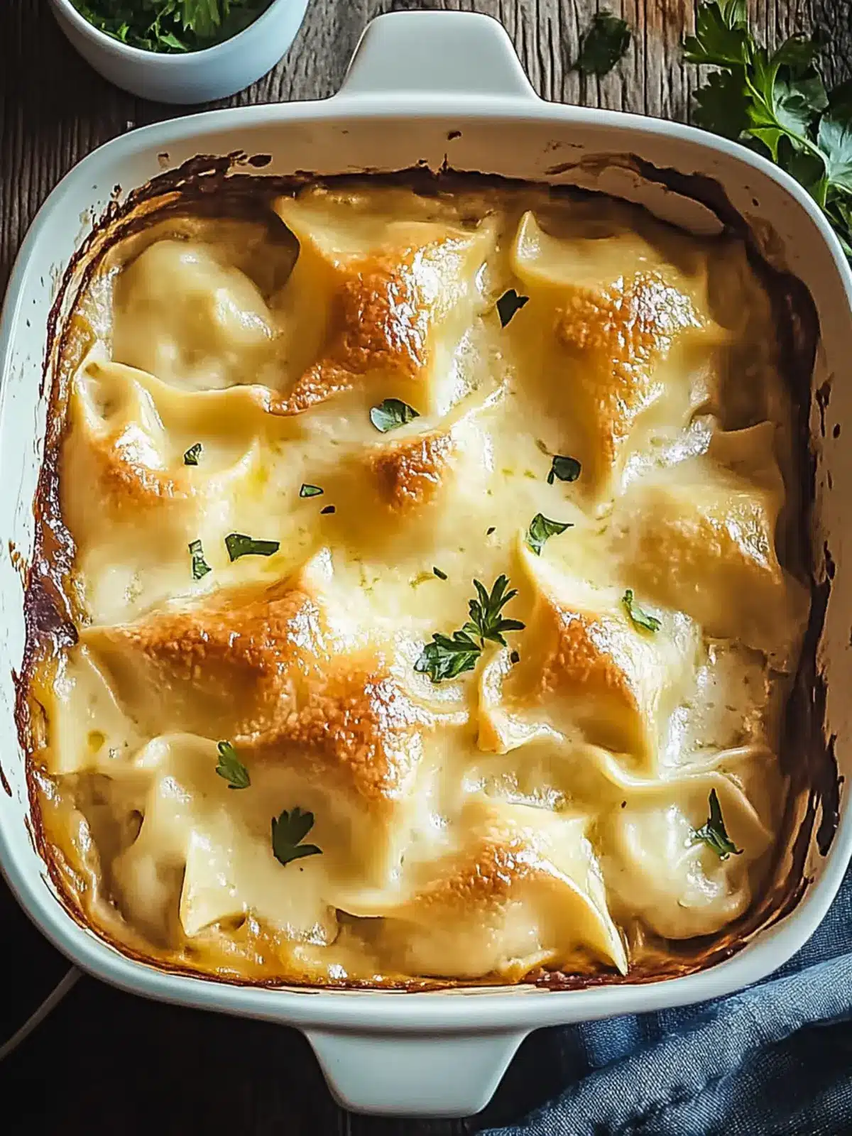 Ultimate Trader Joe’s Dumpling Bake
