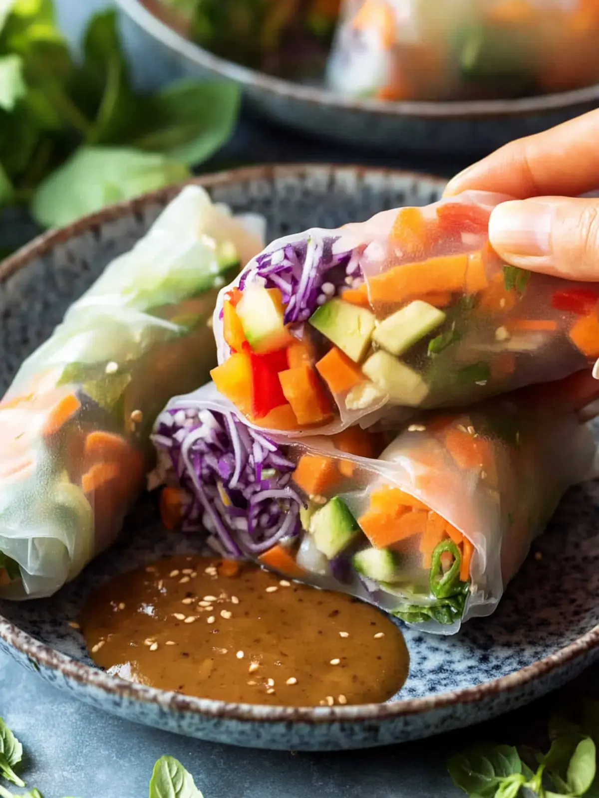 Celebrate with Pride Month Vegetarian Rice Paper Rolls Delight 4 Pride Month Vegetarian Rice Paper Rolls