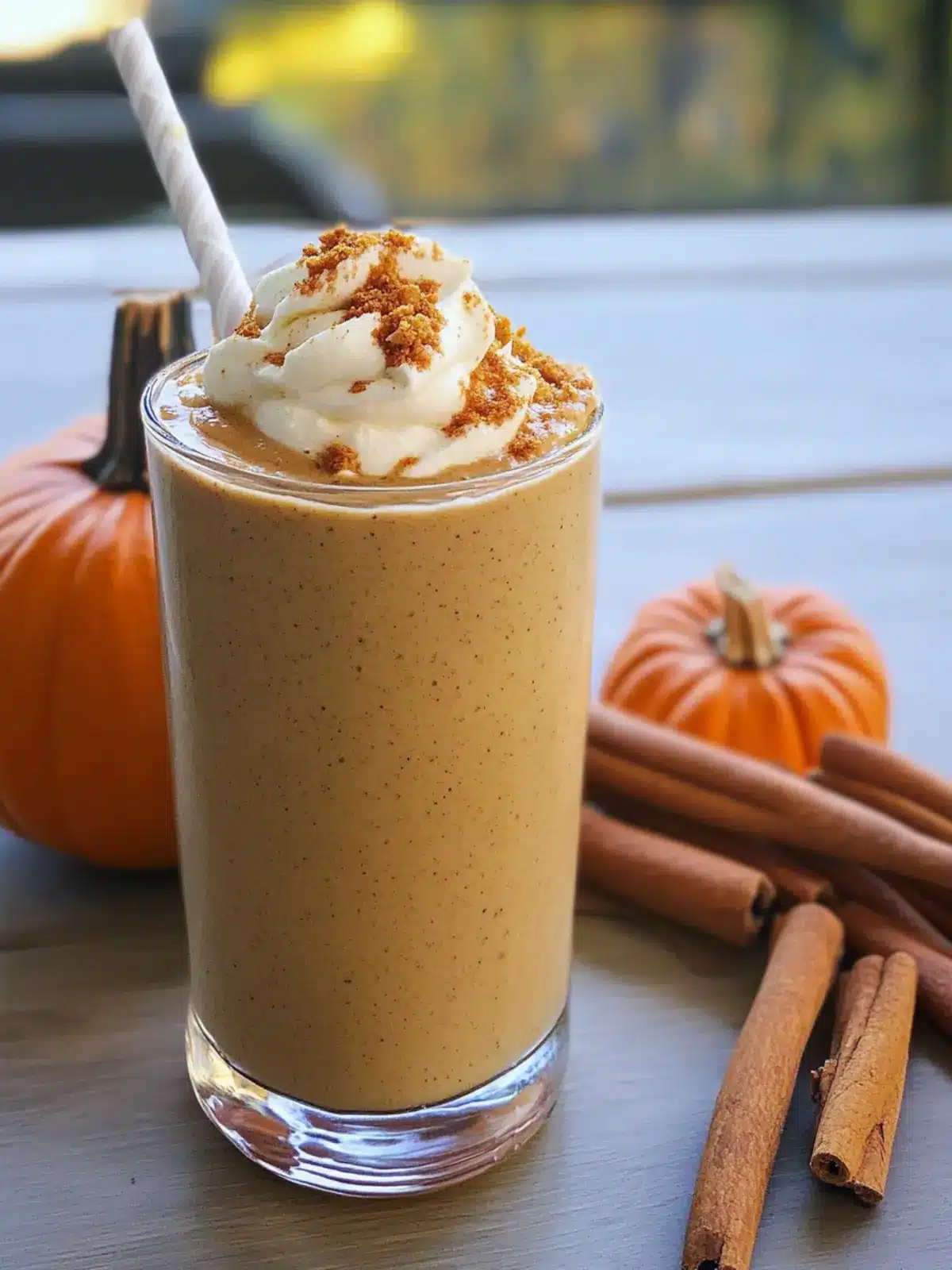Father's Day Vegan Pumpkin Pie Smoothie