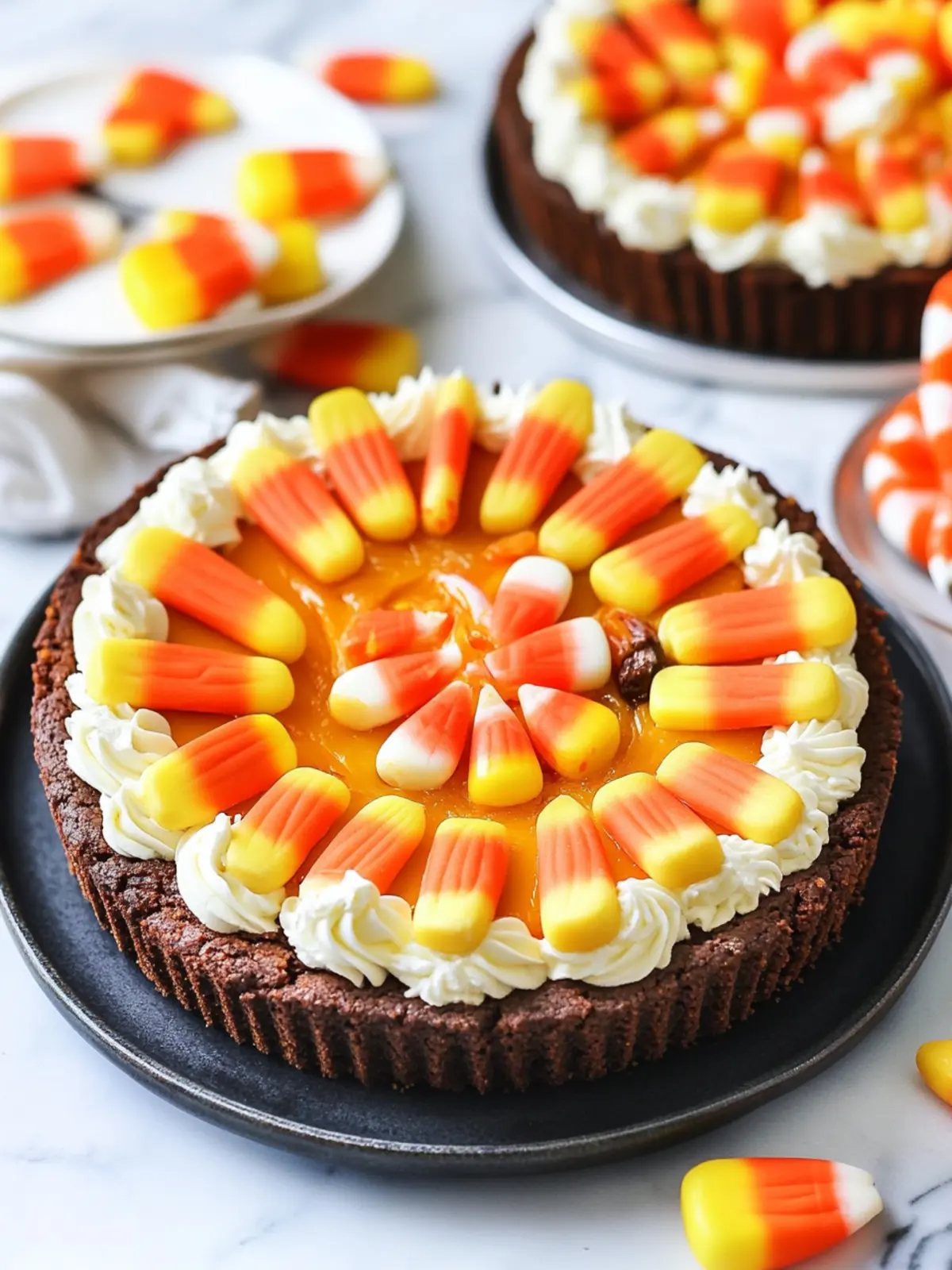 Irresistible Candy Corn Cookie Cake for Sweet Celebrations 3 Candy Corn Cookie Cake
