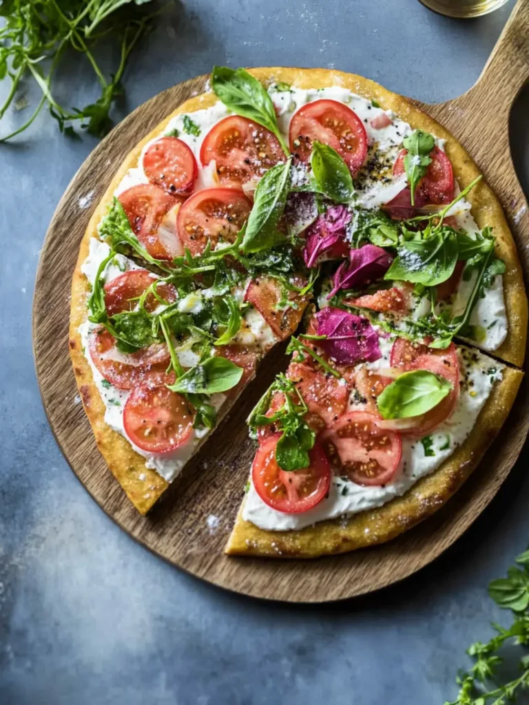 Giant Blini ‘pizza’
