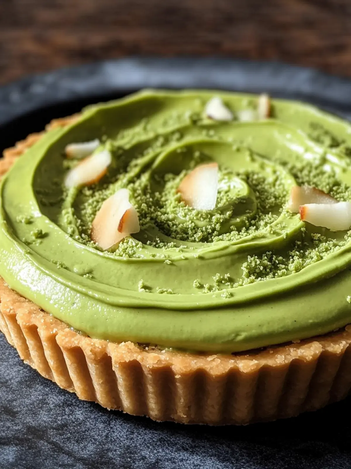 Eid al-Adha Easy No-Bake Matcha Coconut Cream Tart Delight 2 Eid al-Adha Easy No-Bake Matcha Coconut Cream Tart Recipe