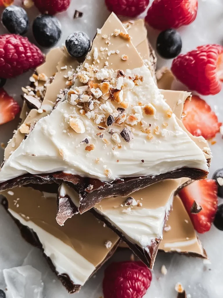 Greek Yogurt Bark