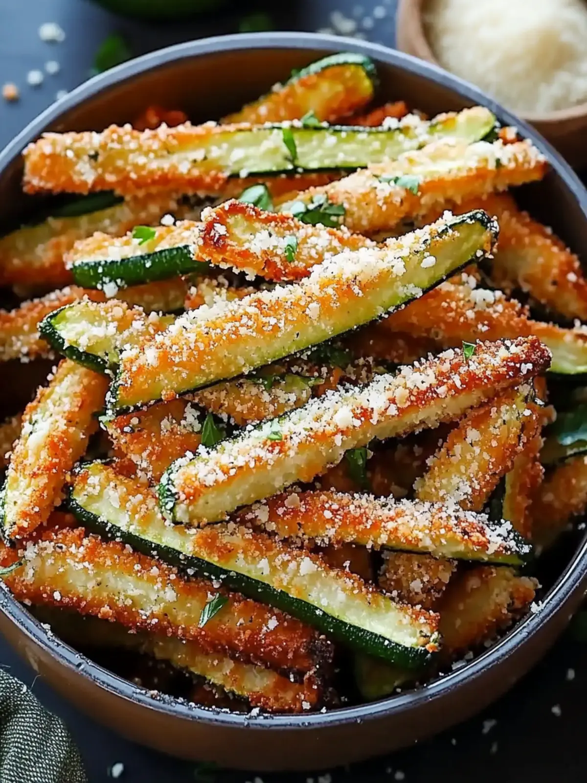 Parmesan Zucchini Fries