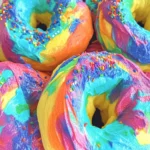 Pride Month Tie-Dye Rainbow Bagels That Wow and Delight 8 Pride Month Tie-Dye Rainbow Bagels