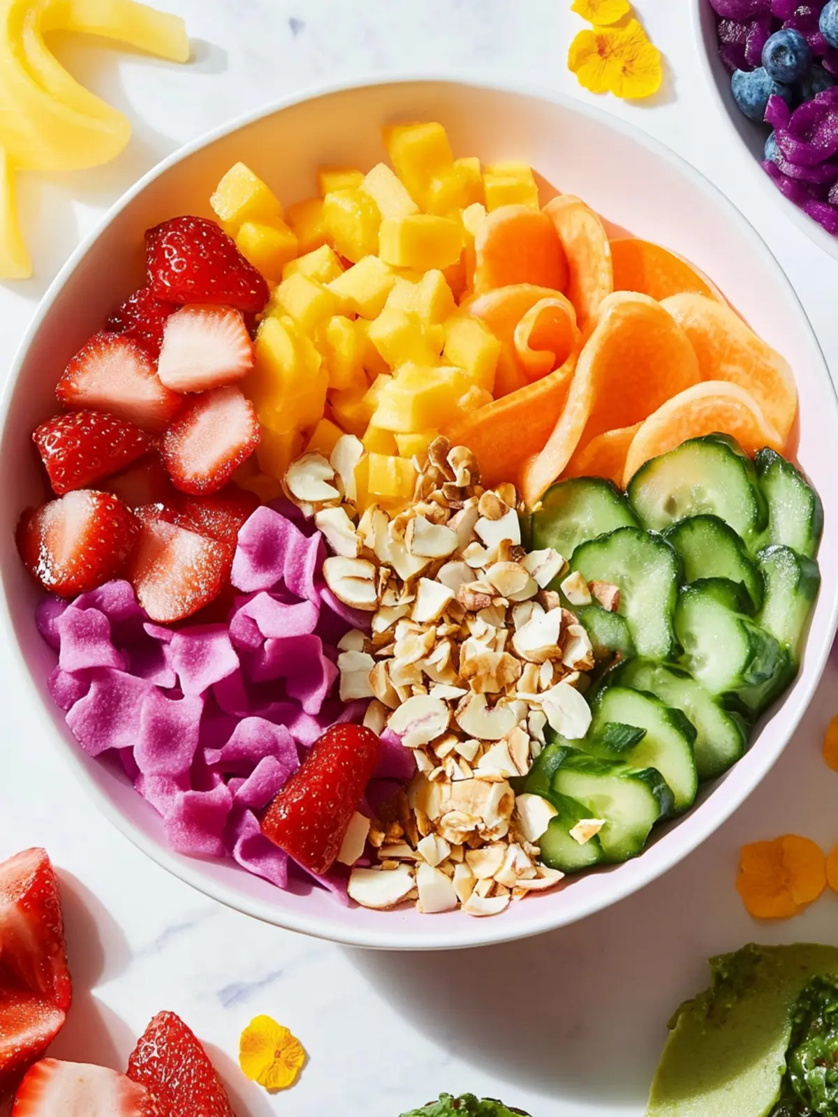 Pride Month Vibrant Rainbow Bowl: A Delicious Celebration! 4 Pride Month Vibrant Rainbow Bowl