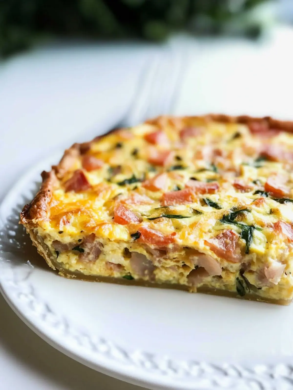 Crave-Worthy Father's Day Crustless Tuna Breakfast Quiche 2 Father's Day Crustless Tuna Breakfast Quiche