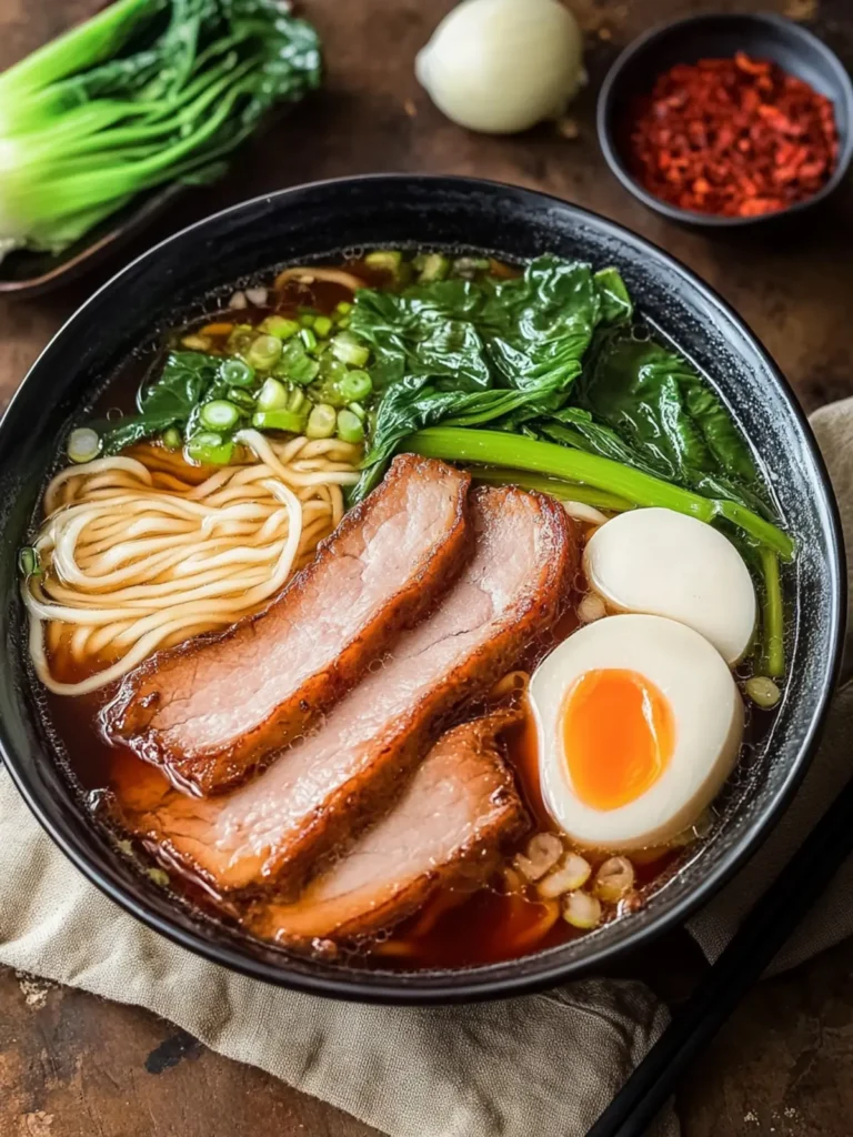 Pork Char Siu Ramen Recipe