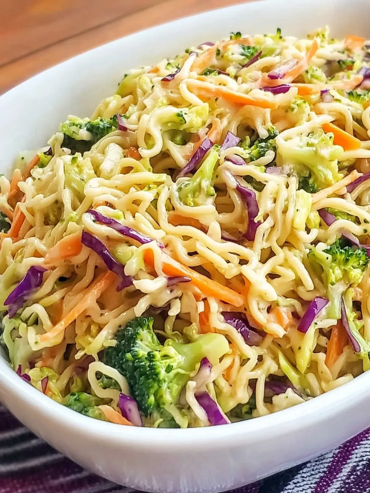 Simple Ramen Noodle Broccoli Slaw Salad That Dazzles Your Tastebuds 3 Simple Ramen Noodle Broccoli Slaw Salad