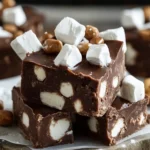 Rocky road fudge