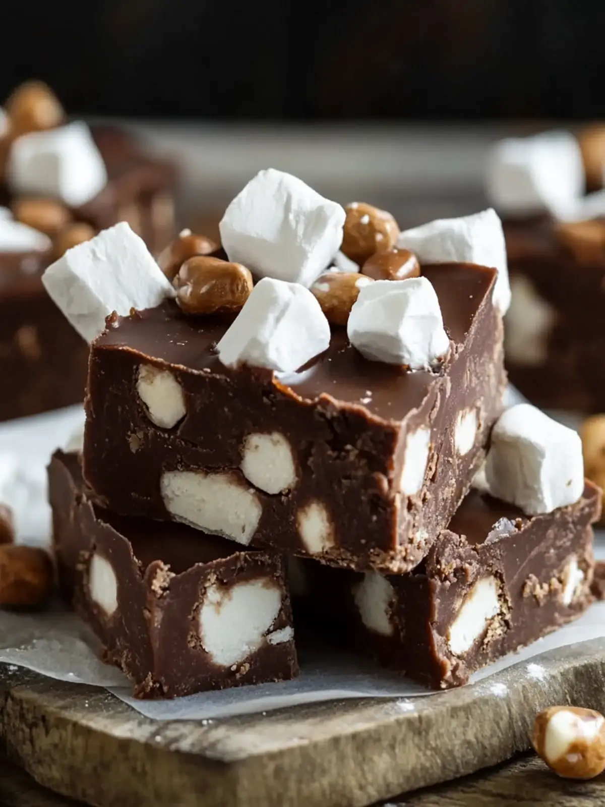 Rocky Road Fudge: Indulge in a Sweet, Nutty Delight 5 Rocky road fudge
