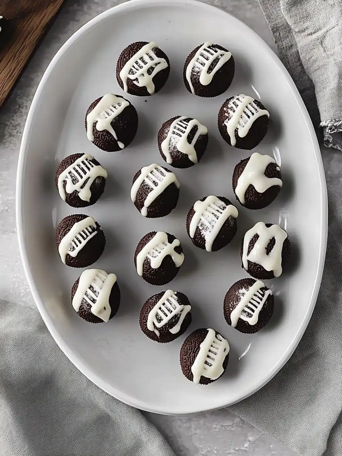 Football Oreo Truffles: The Ultimate Game Day Treat! 4 Football Oreo Truffles