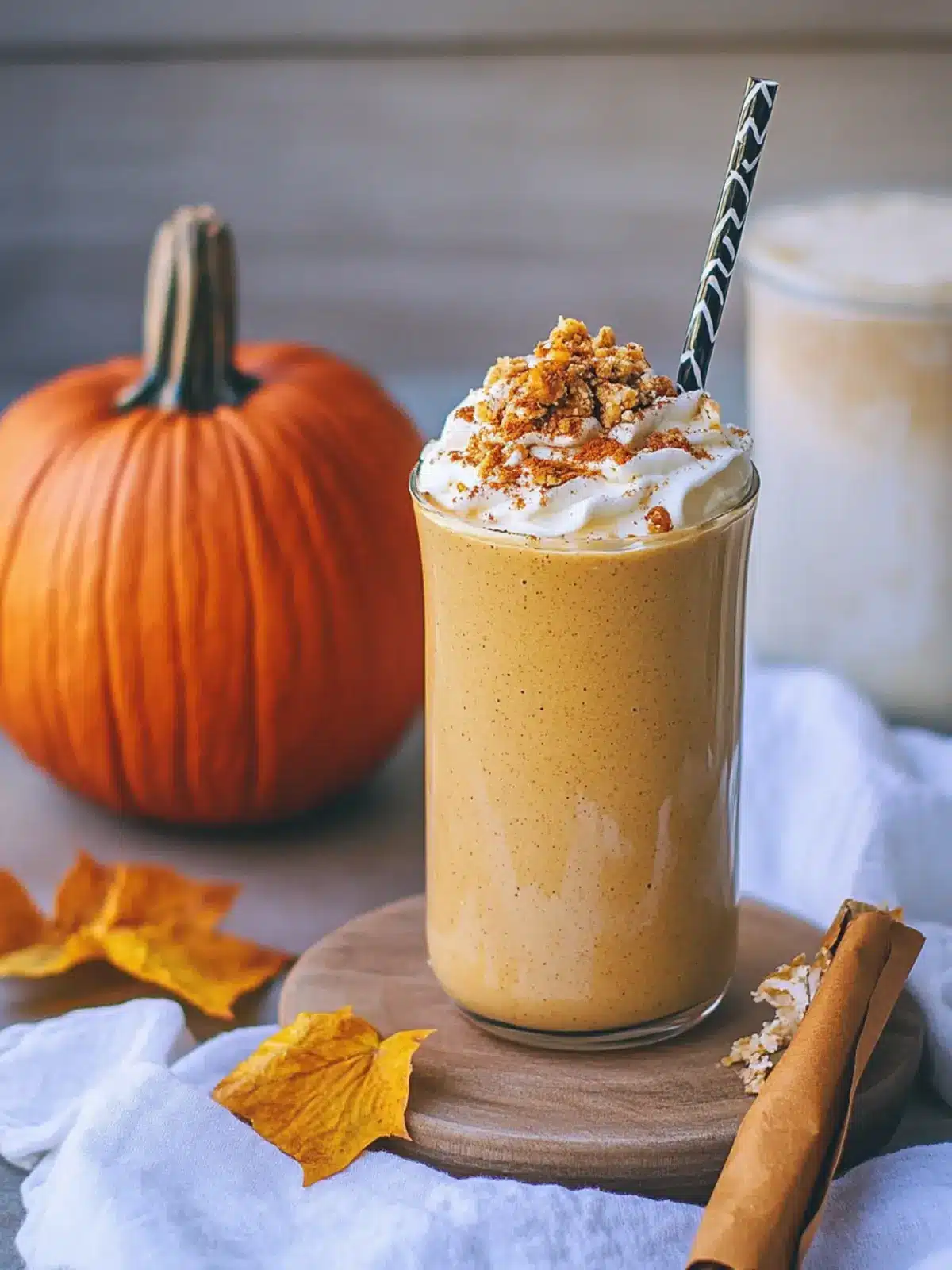Father's Day Vegan Pumpkin Pie Smoothie
