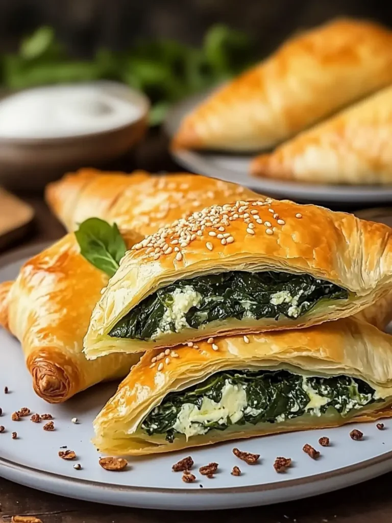 Eid al-Adha Spinach and Cheese Pastries