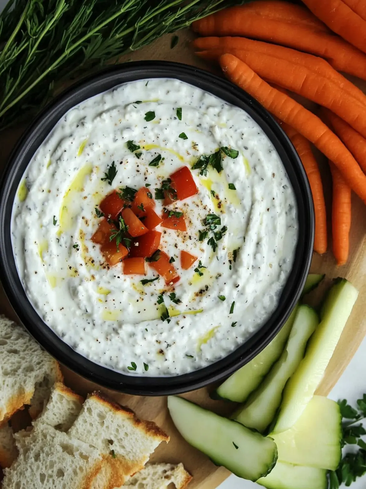 Creamy Ranch Cottage Cheese Dip You’ll Love to Snack On 2 Ranch Cottage Cheese Dip