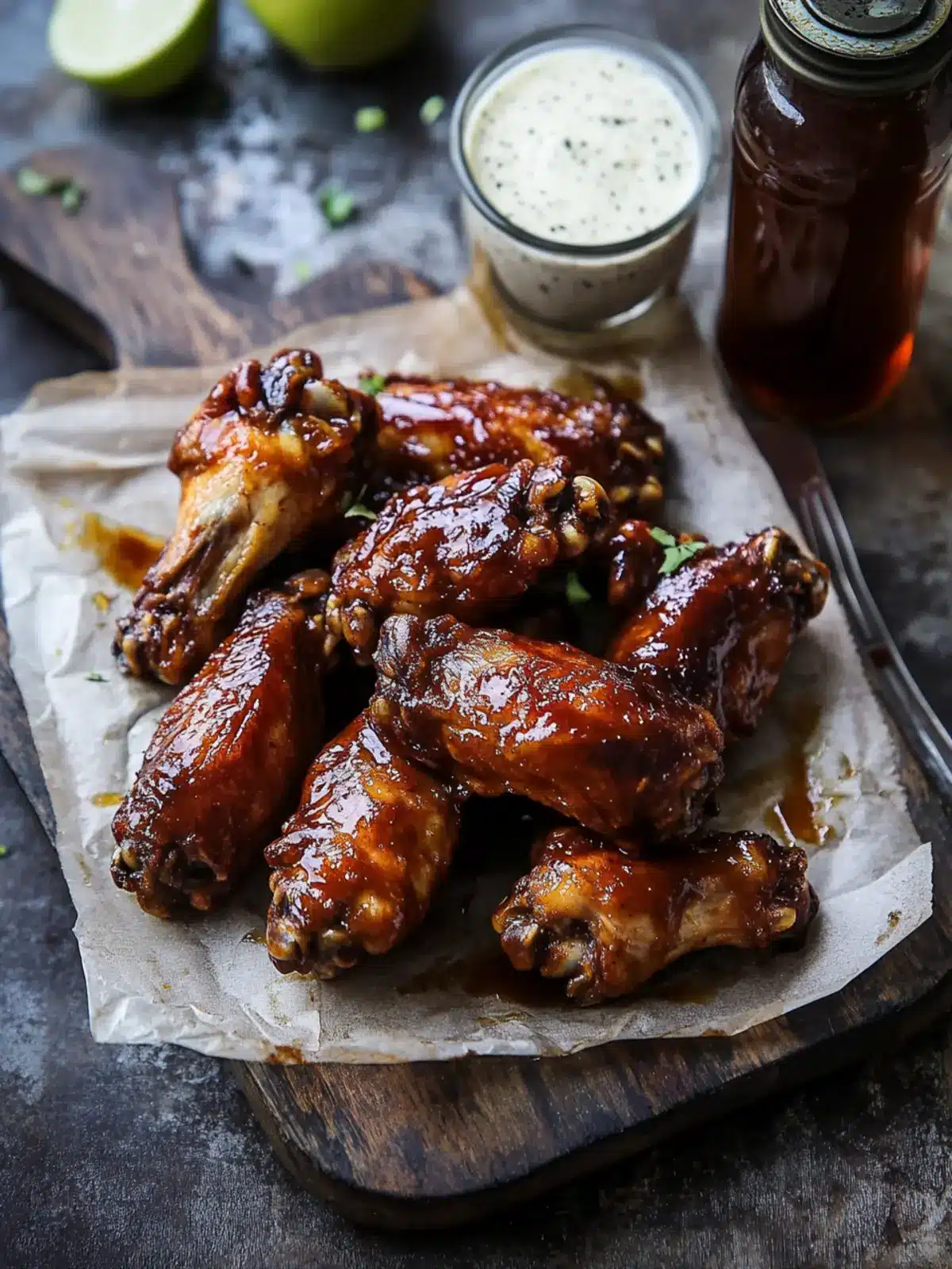 Father's Day Slow Cooker Chipotle Bourbon Chicken Wings Magic 5 Father's Day Slow Cooker Chipotle Bourbon Chicken Wings
