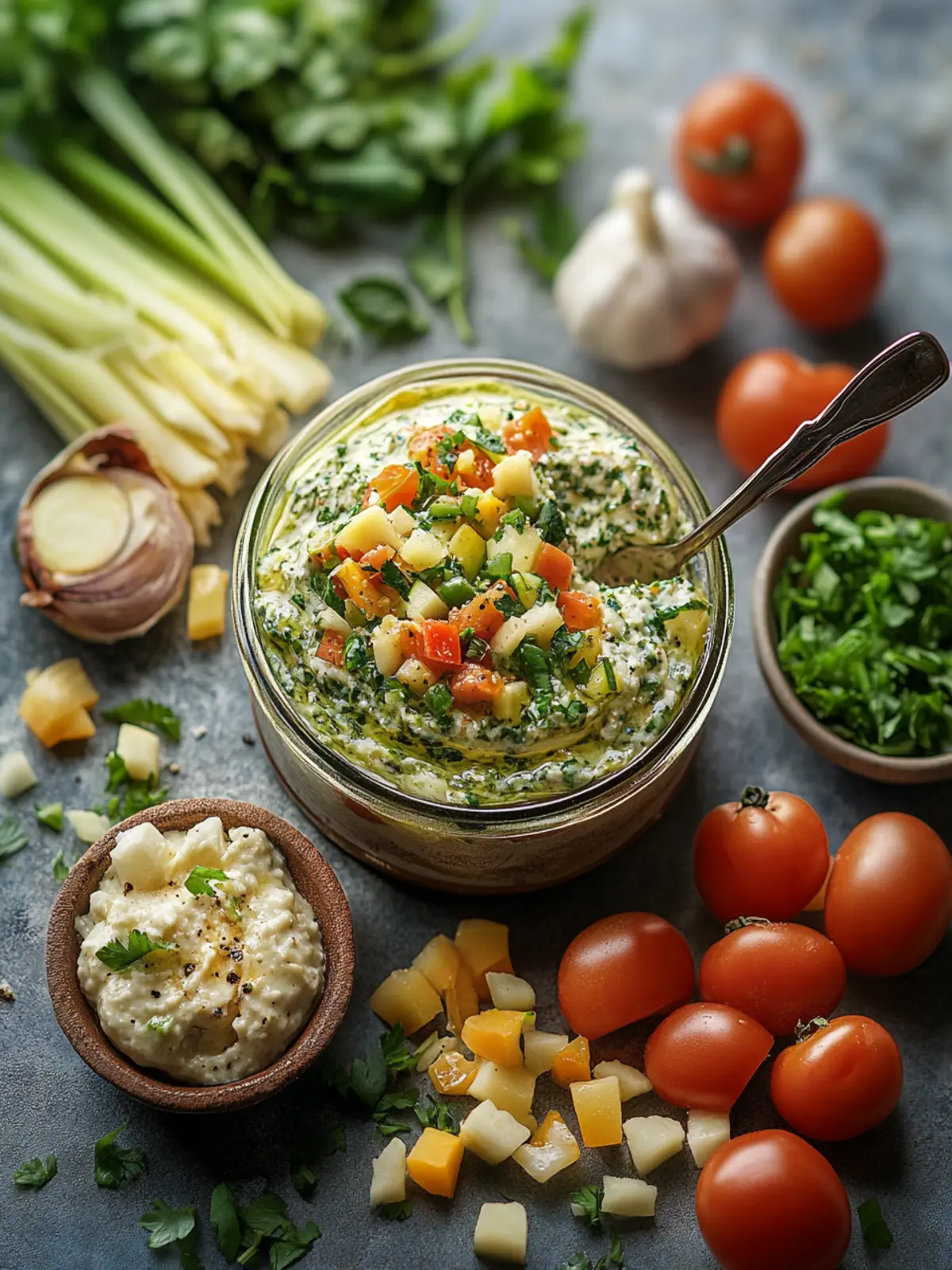 Eid al-Adha Garden Vegetable Spread: A Fresh Celebration Dip 5 Eid al-Adha Garden Vegetable Spread