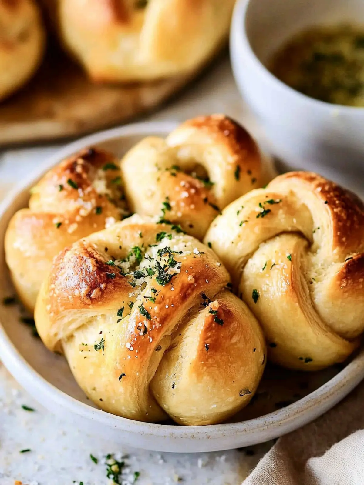 Father's Day Homemade Garlic Knots Recipe