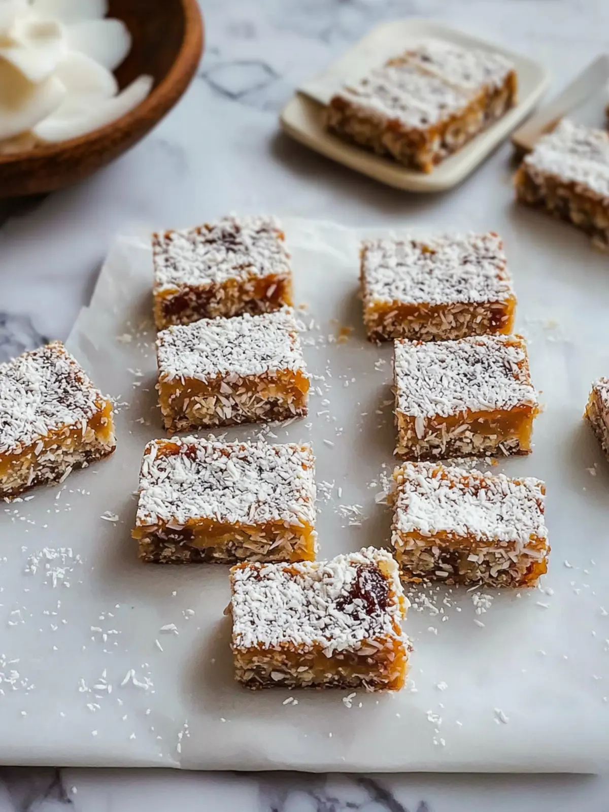 Eid al-adha Coconut Date Bars