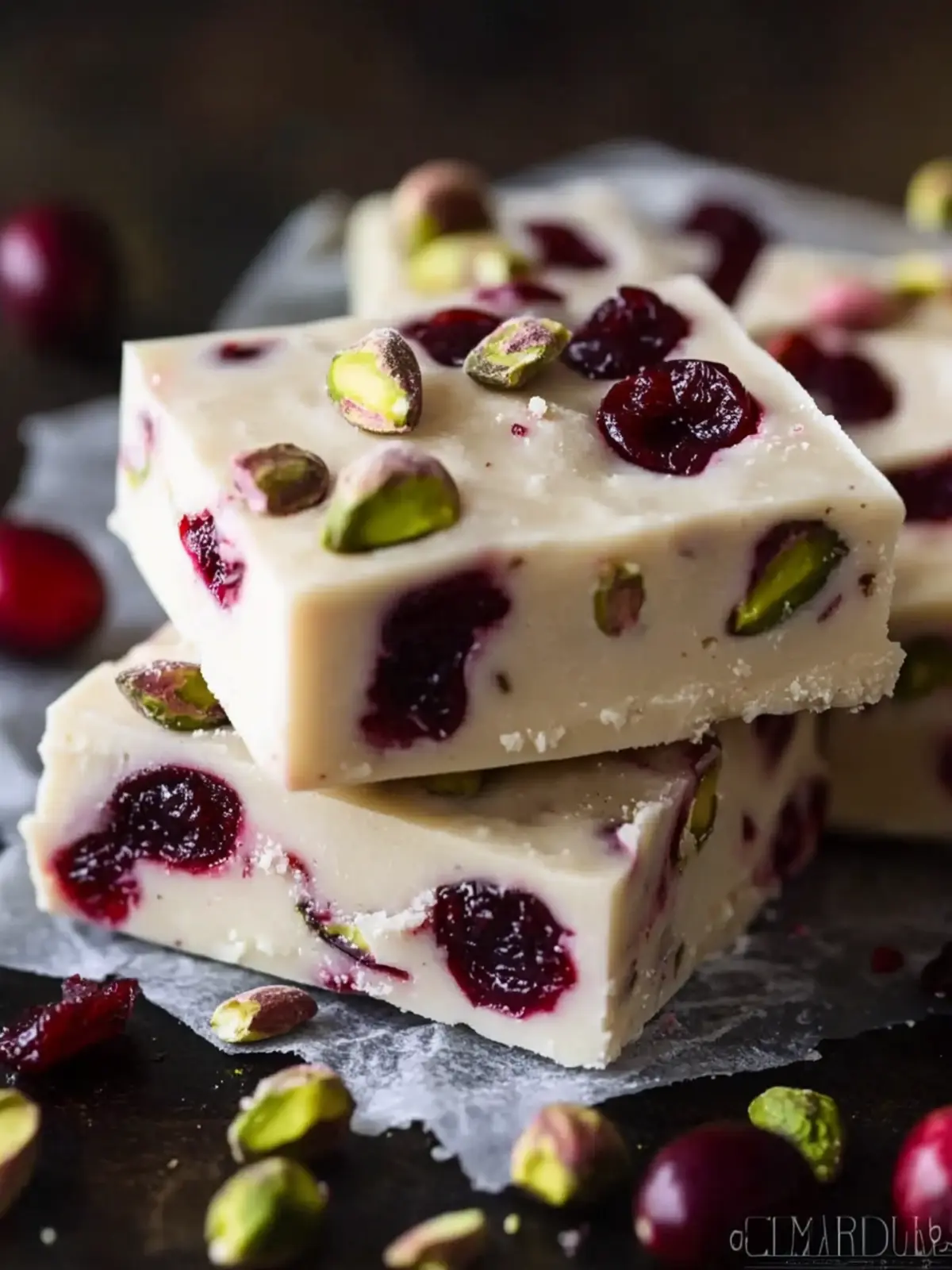 3-Minute Cranberry Pistachio Fudge That'll Wow Your Guests 2 3-minute cranberry pistachio fudge