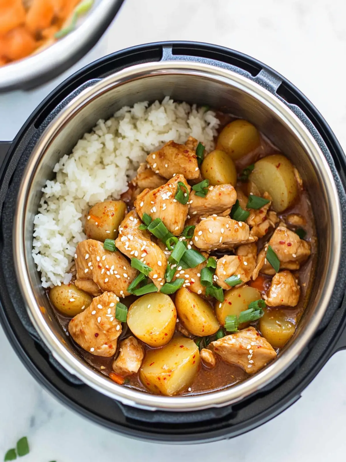 Instant Pot Korean Chicken and Potatoes for Quick Dinner Bliss 2 Instant Pot Korean Chicken and Potatoes