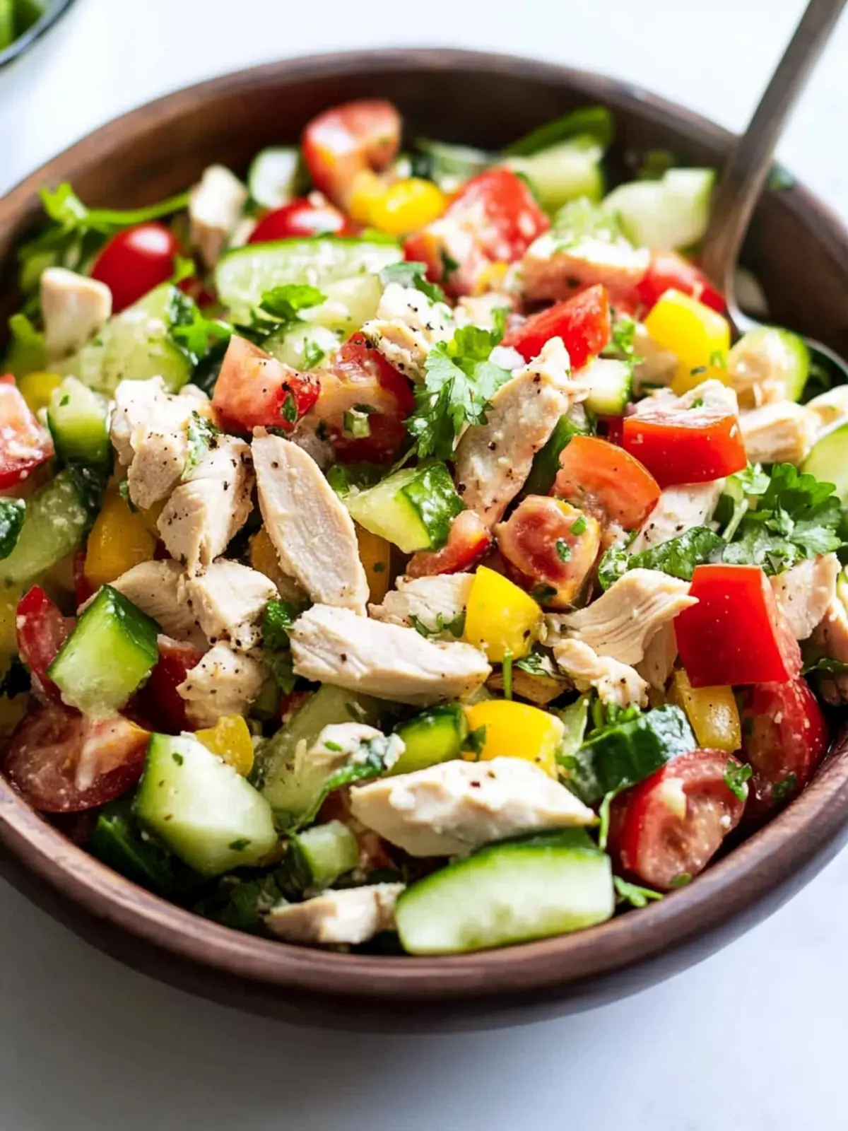 Father's Day Easy Chopped Chicken Salad