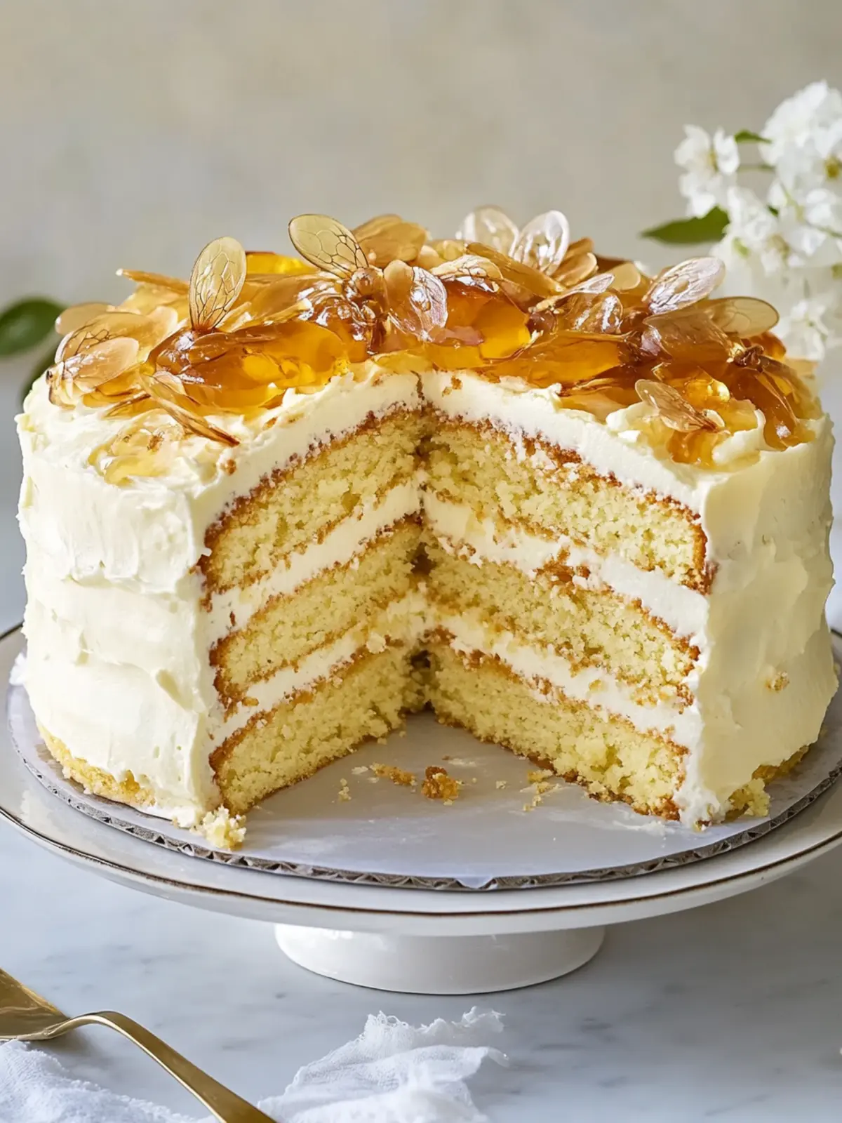 Irresistible Bee Sting Cake with Creamy Pastry Delight 3 Bee Sting Cake
