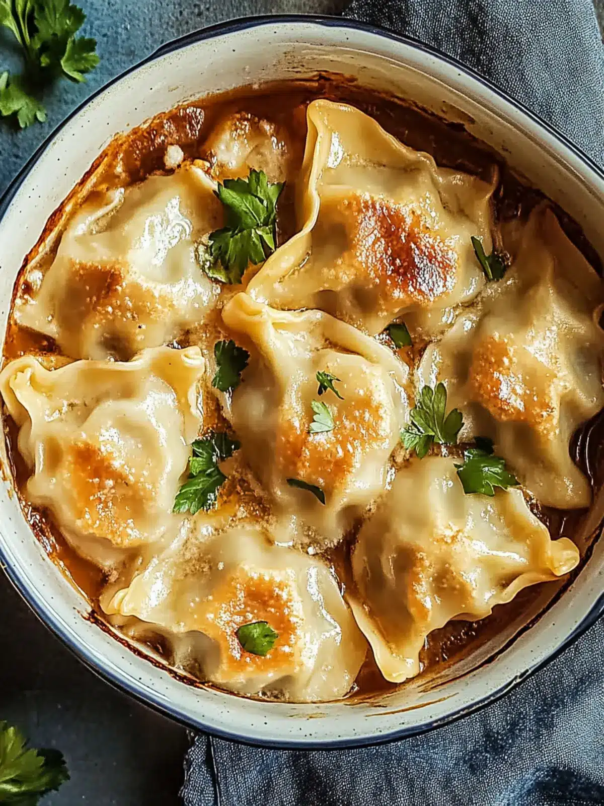 Ultimate Trader Joe’s Dumpling Bake