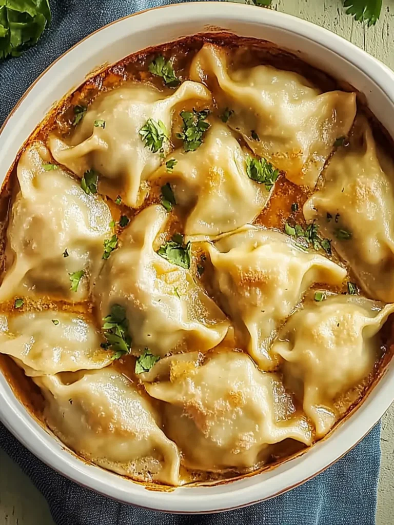 Ultimate Trader Joe’s Dumpling Bake