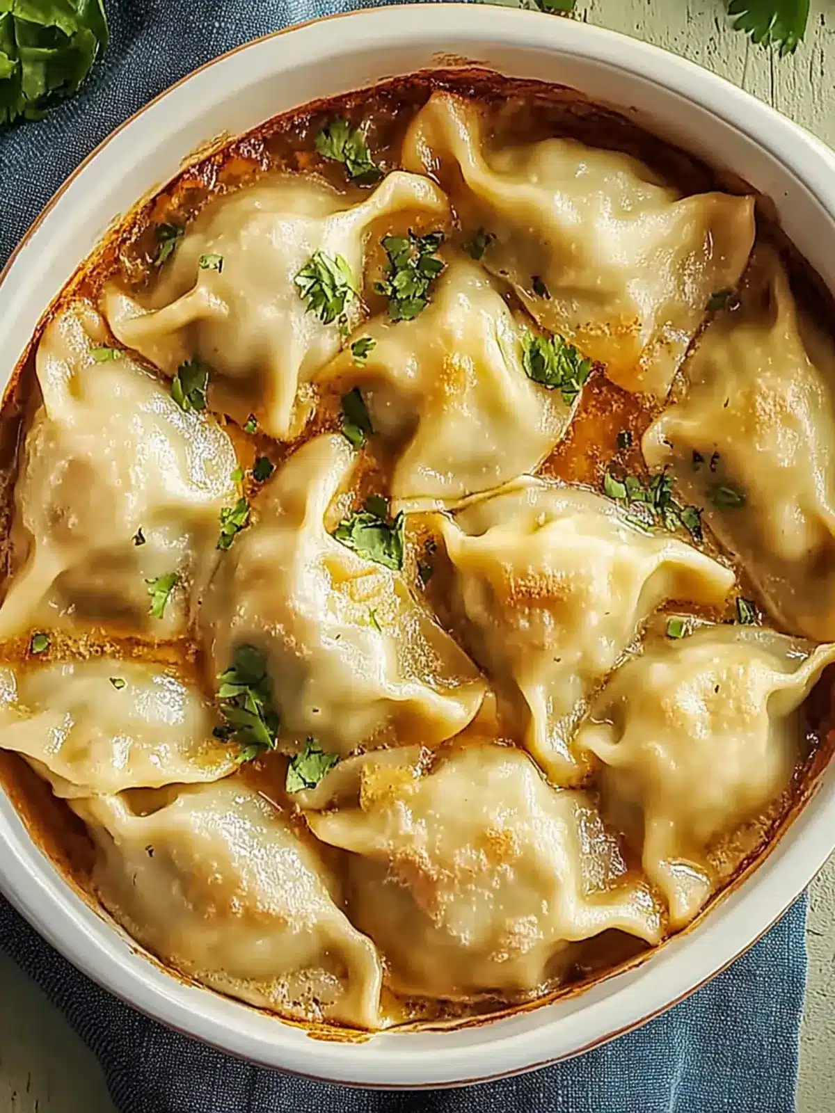 Ultimate Trader Joe’s Dumpling Bake