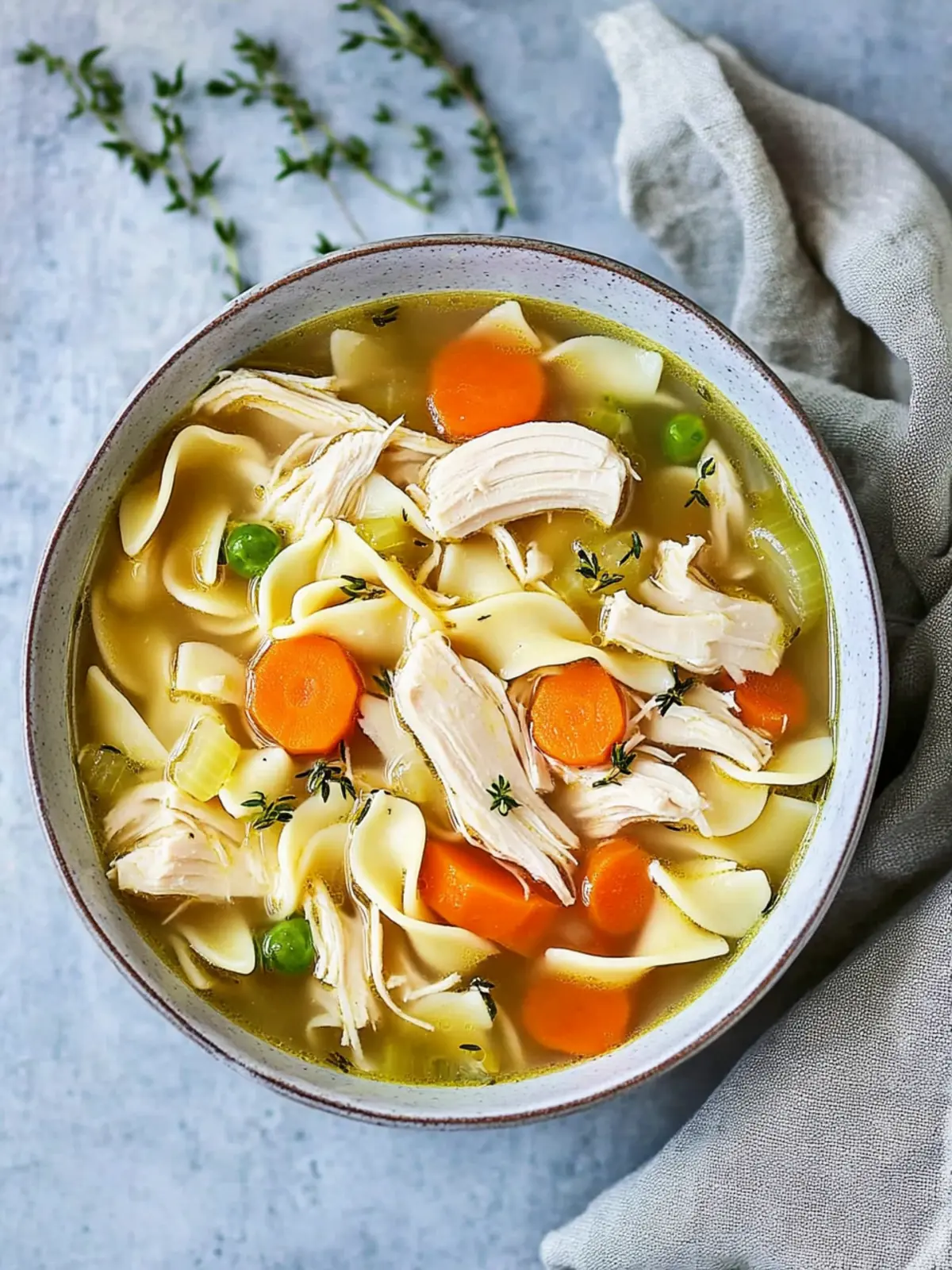 Instant Pot Chicken Noodle Soup