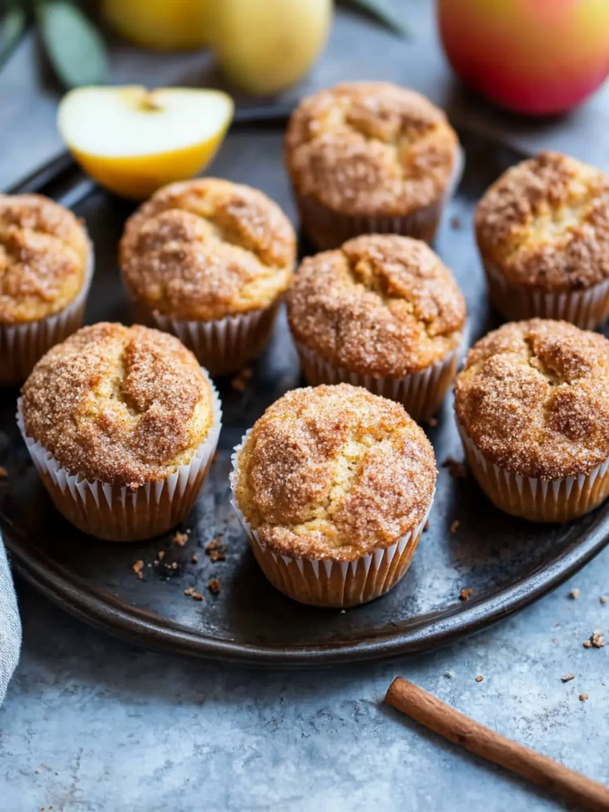Spiced Apple Cider Muffins