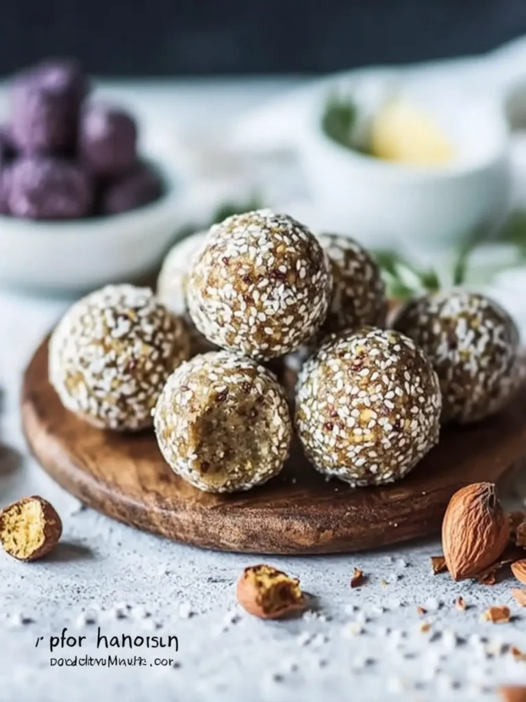 Perfect protein energy balls