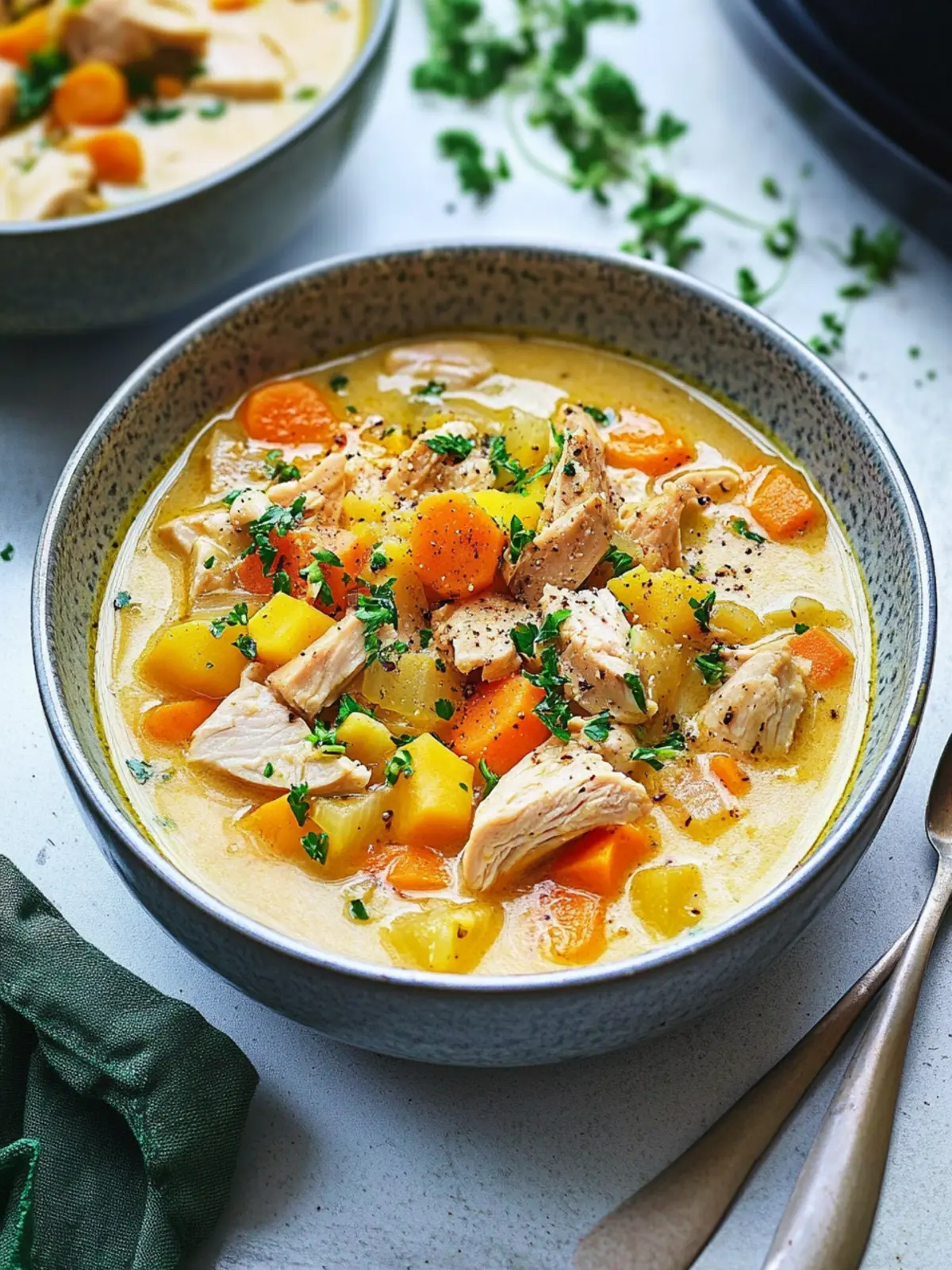Cozy Leftover Turkey Stew