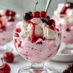 5-Ingredient Cherry Cheesecake Fluff