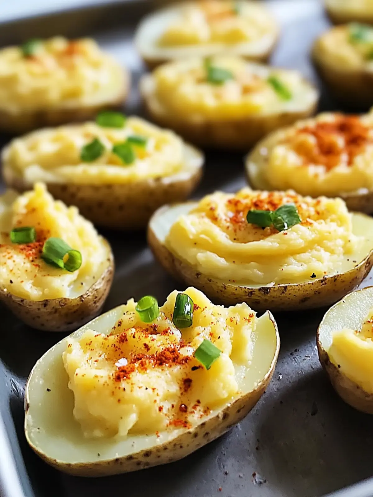 Father's Day Deviled Potatoes