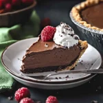 No Bake Chocolate Pie