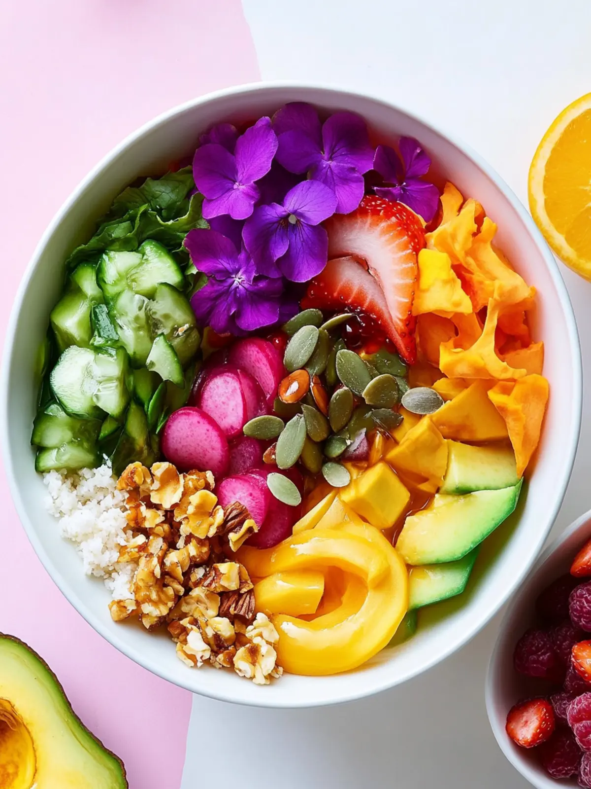 Pride Month Vibrant Rainbow Bowl: A Delicious Celebration! 5 Pride Month Vibrant Rainbow Bowl